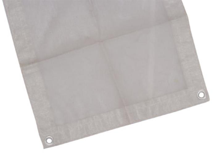 Rakuten - 【法人・個人事業主様限定】防炎メッシュシート グレー 1.8×5.4m 300P plx-02-011 | 不燃シート 不燃布 焚き火シート 焚火シート キャンプ 防火シート 耐火シート バーベキュー 防炎シート 防炎 工事 工
