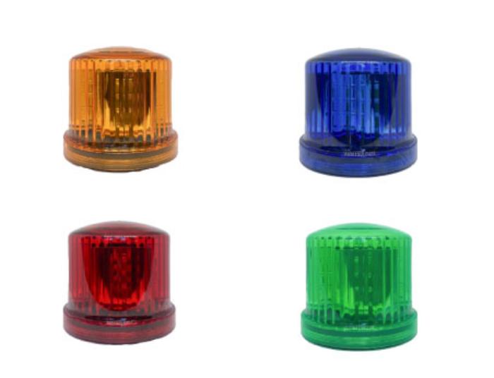 【法人・個人事業主様限定】LED回転灯 12V マグネット付 点滅式Y 黄 plx-10-060 | LEDライト 回転灯 led 室外 警光灯 警告灯 点滅ラ...