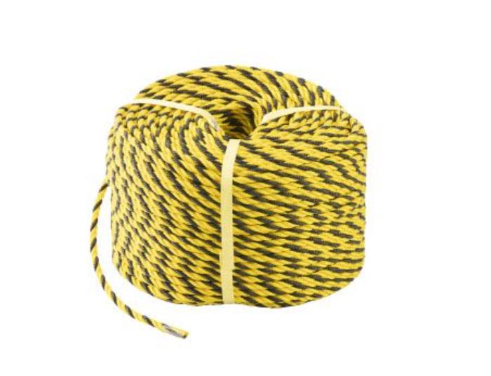 【法人・個人事業主様限定】トラロープ #12×100m plx-10-087 | トラロープ 虎ロープ 標識ロープ 50メートル 10巻セット 境界線 立ち入り禁止 立入禁止 ロープ 工事用ロープ 工事用 工事現場 工事 現場用