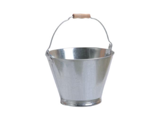 ブリキのバケツ 楽天市場】萬年 バケツ ブリキ ばけつ 12L 工事用2号 トタンバケツ