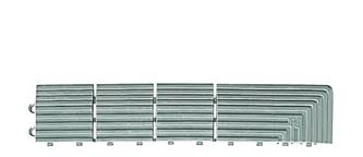 【法人・個人事業主様限定】テラモト ナイロンブラッシュ 角ふちオス 灰 75×375mm | 保安用品 保安 道..