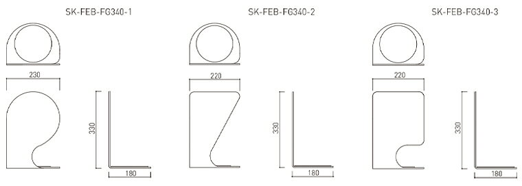 SK-FEB-FG340-1 蛍光オレンジ 消火器ボックス | 消火器 ボックス 収納 収納ボックス 消火器プレート 箱 カバー 家庭 消火器格納箱 収納ケース ケース スタンド 設置台 消火器置き場 置き場 消火器BOX BOX 格納箱 消火器マーク 転倒防止 生活 防災 防災用品 安全用品 保安用品