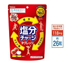 【法人・個人事業主様限定】昭和商会 塩分チャージタブレッツ 梅味 81g(26粒)×6袋セット N25-28 | ブドウ糖 ぶどう糖 ビタミン ミネラル 塩 塩分補給 熱中症 対策 暑さ対策 グッズ しお 塩タブレット タブレット 熱中症対策