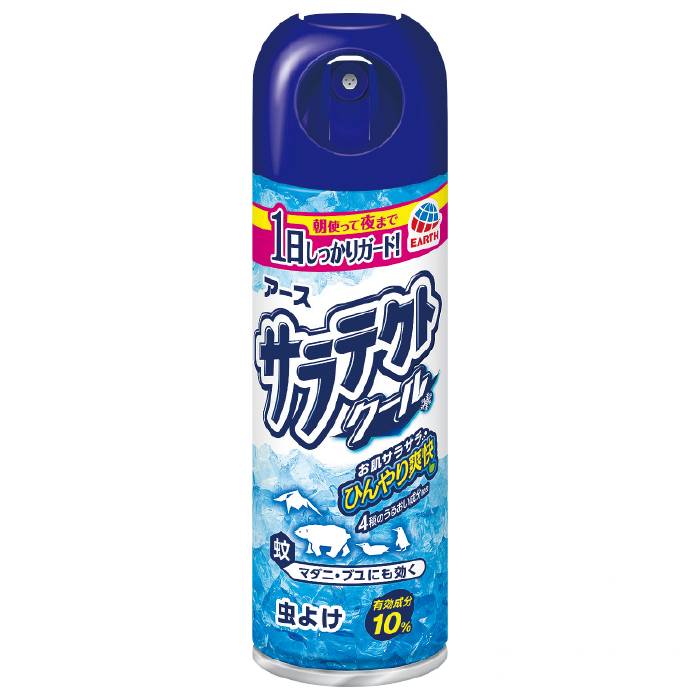 【法人・個人事業主様限定】昭和商会 サラテクトクール 200ml N23-42 | 業務用 夏グッズ 虫除け 虫対策 蚊よけ 蚊除け グッズ 虫除けスプレー 虫よけスプレー クール からだ用 体用 工事現場 屋外作業 部活 屋外 スポーツ 対策 工場 現場作業 メントール アウトドア キャンプ