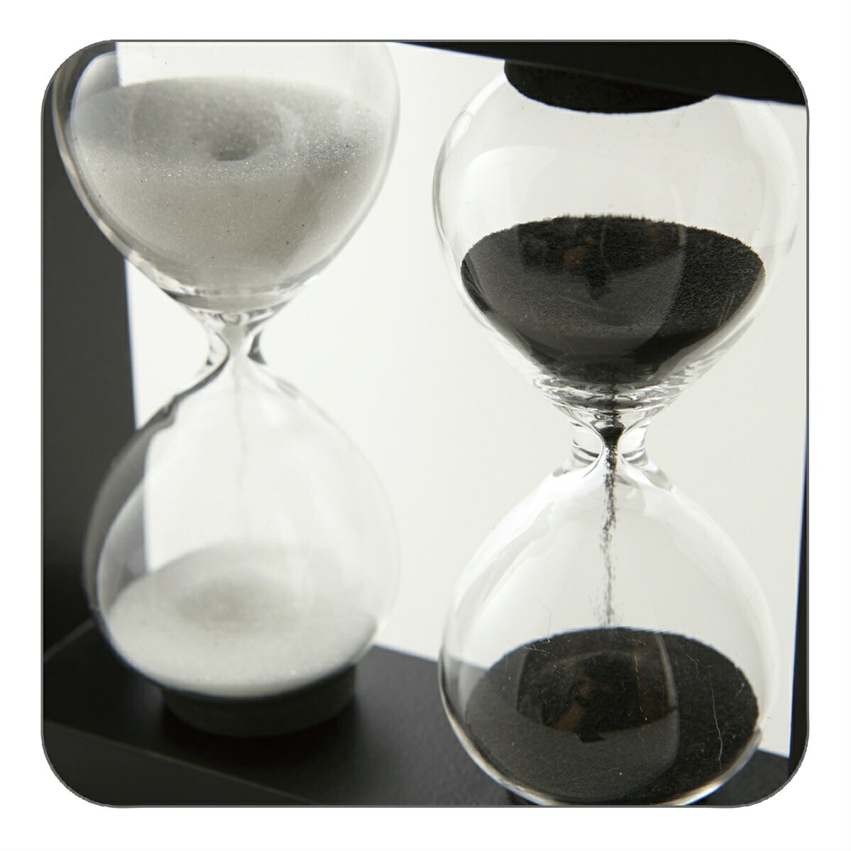 【代引き不可】【納期指定不可】【Sand Timer】砂時計3分&5分計 ★時の流れを「目」で感じる [2]