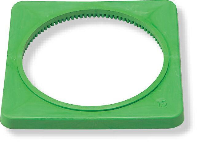 385-43 コーンウエイト（緑） | コーンウェイト コーン ウェイト ウエイト 重り カラーコーン 工事 工事現場 三角コーン 現場 おもり オモリ パイロン 安全 強風対策 コーンベッド 駐車場 ロードコーン ラ