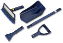 ユニット スノーブラシ・スコップセット(収納袋付) wt-152 | 雪かき スノースコップ 雪対策 グッズ 冬 積雪 雪用品 雪かき用品 雪かきグッズ 便利グ...