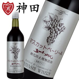 五一ワイン マスカットベリーA 酸化防止剤無添加 日本 ワイン 長野 ライトボディ 辛口 赤ワイン 720ml