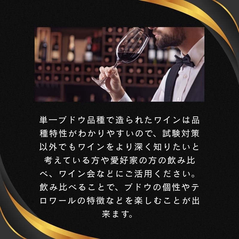 イタリアワイン 単一品種 オーガニック 泡白赤 飲み比べ 6本 セット ソムリエ ワインエキスパート 試験対策 にも 送料無料 お中元 inter-mic-10001356 ワイン・日本酒の神田商店 サンプル画像3