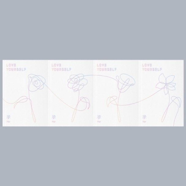 BTS - LOVE YOURSELF 承 HER (5th Mini Album) バージョンランダム 防弾少年団 バンタン ばんたん アルバム CD 輸入盤 韓国版
