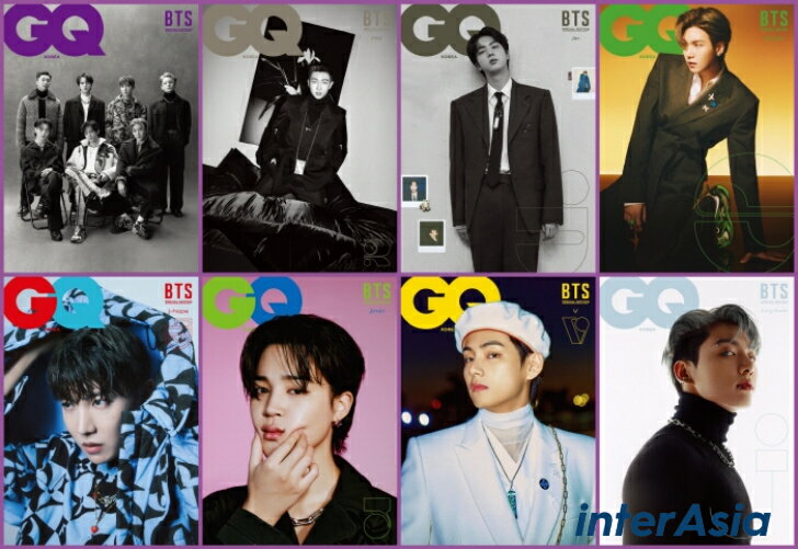 ★すぐ発送可能★8種選択★BTS - GQ KOREA BTS Special edition 2022年 1月号 防弾少年団 バンタン ばんたん 公式グッズ 雑誌 マガジン kpop 韓国直送