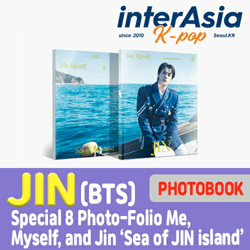 BTS - Special 8 Photo-Folio Me, Myself, and Jin ‘Sea of JIN island’ ジン キムソクジン 金碩珍 バンタン 防弾少年団 フォトブック ..