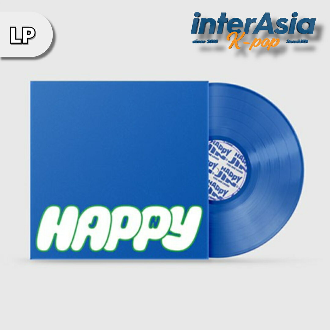 ★11月14日発売★ JIN (BTS) - Solo Album 「HAPPY」 LP ver. ジン キムソクジン 金碩珍 Kim Seokjin バンタン 防弾少年団 BTS ビーティーエス HYBE BigHit kpop 韓国盤 送料無料のサムネイル