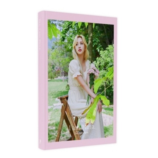 ★残りわずか★ TWICE Mina - Yes, I am Mina. (Pink ver.) / 1st PHOTOBOOK トゥワイス ミナ 写真集 フォトブック 公式グッズ 輸入盤 韓国版