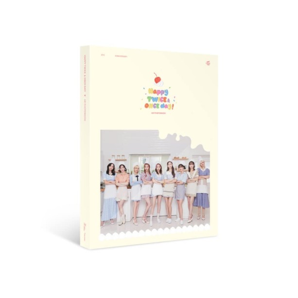 TWICE AR PHOTOBOOK 'HAPPY TWICE & ONCE DAY!' 6周年限定版 写真集 トゥワイス フォトブック OFFICIAL 公式グッズ …