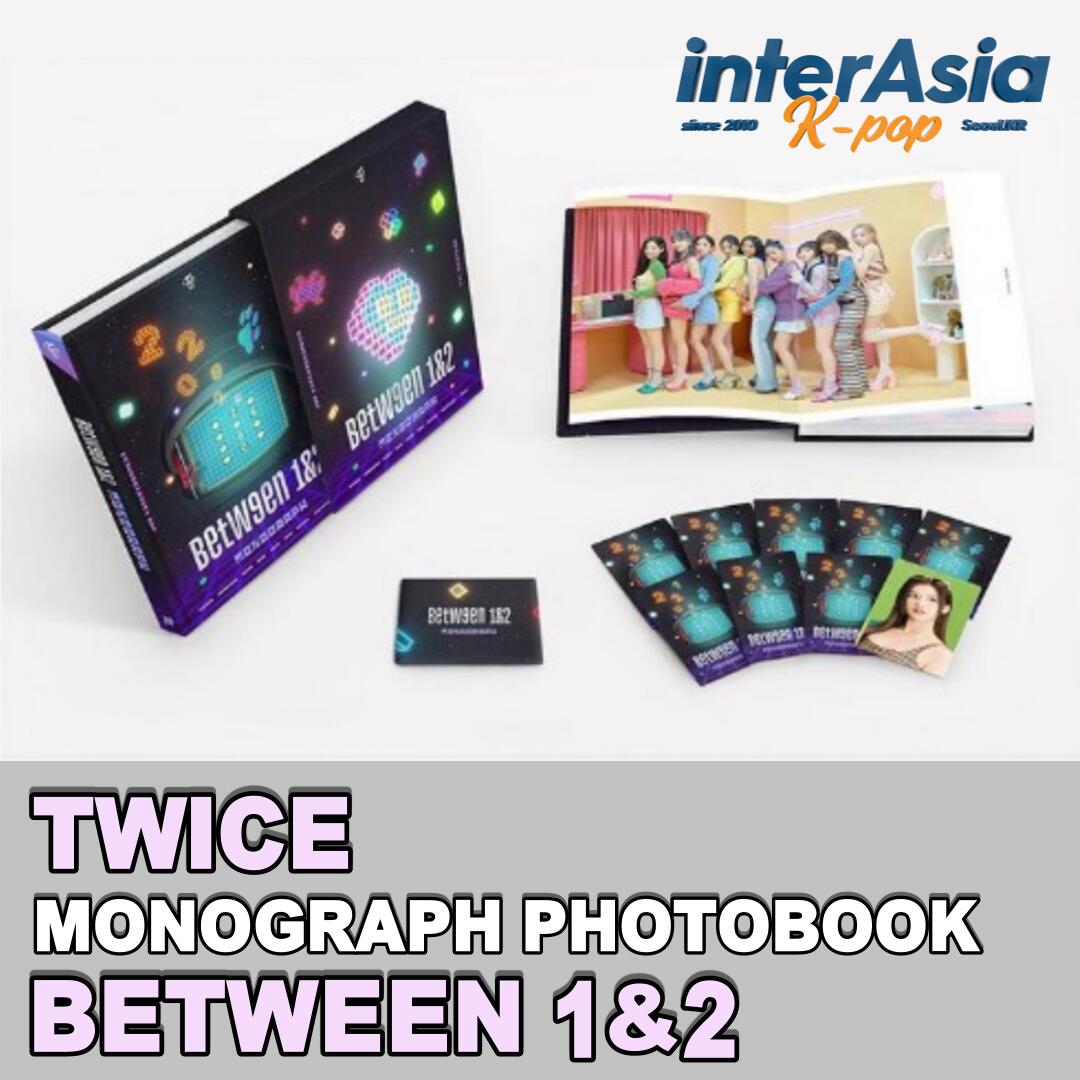 TWICE - MONOGRAPH 039 BETWEEN 1 2 039 トゥワイス PHOTOBOOK モノグラフ 写真集 公式フォトブック 公式グッズ JYPエンターテインメント kpop