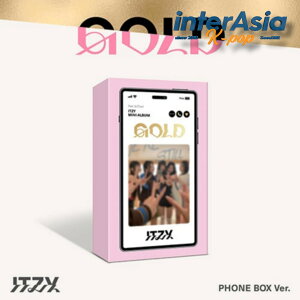ITZY - 9th Mini Album 「GOLD」 (PHONE BOX VER.) SPECIAL ALBUM イッジ 正規2集 イェジ リア リュジン チェリョン ユナ KPOP JYPエンターテインメント 韓国盤 送料無料