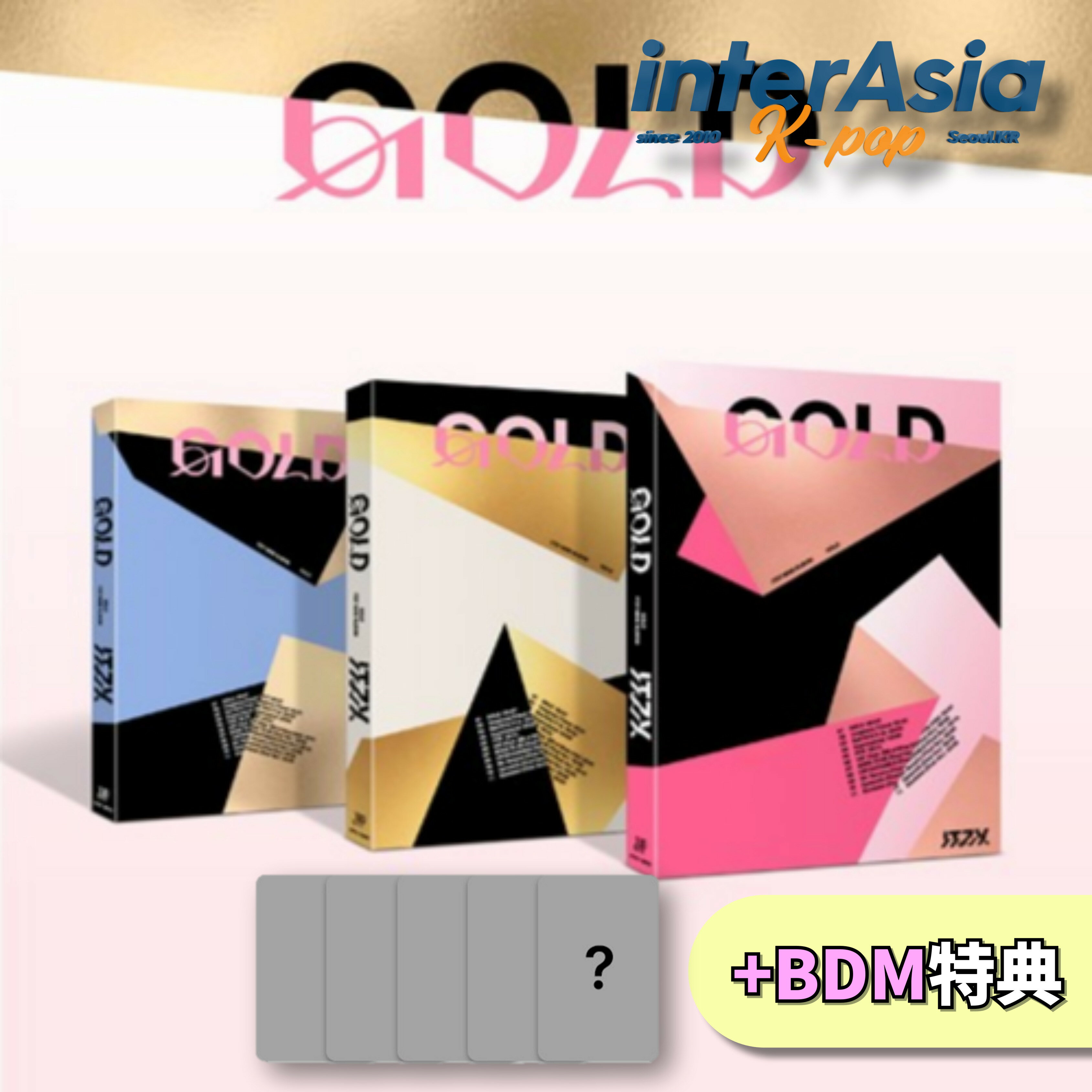 樂天商城 - ★BDM特典★ ITZY - 9th Mini Album 「GOLD」 (STANDARD VER.) イッジ 正規2集 イェジ リア リュジン チェリョン ユナ KPOP JYPエンターテインメント 韓国盤 送料無料