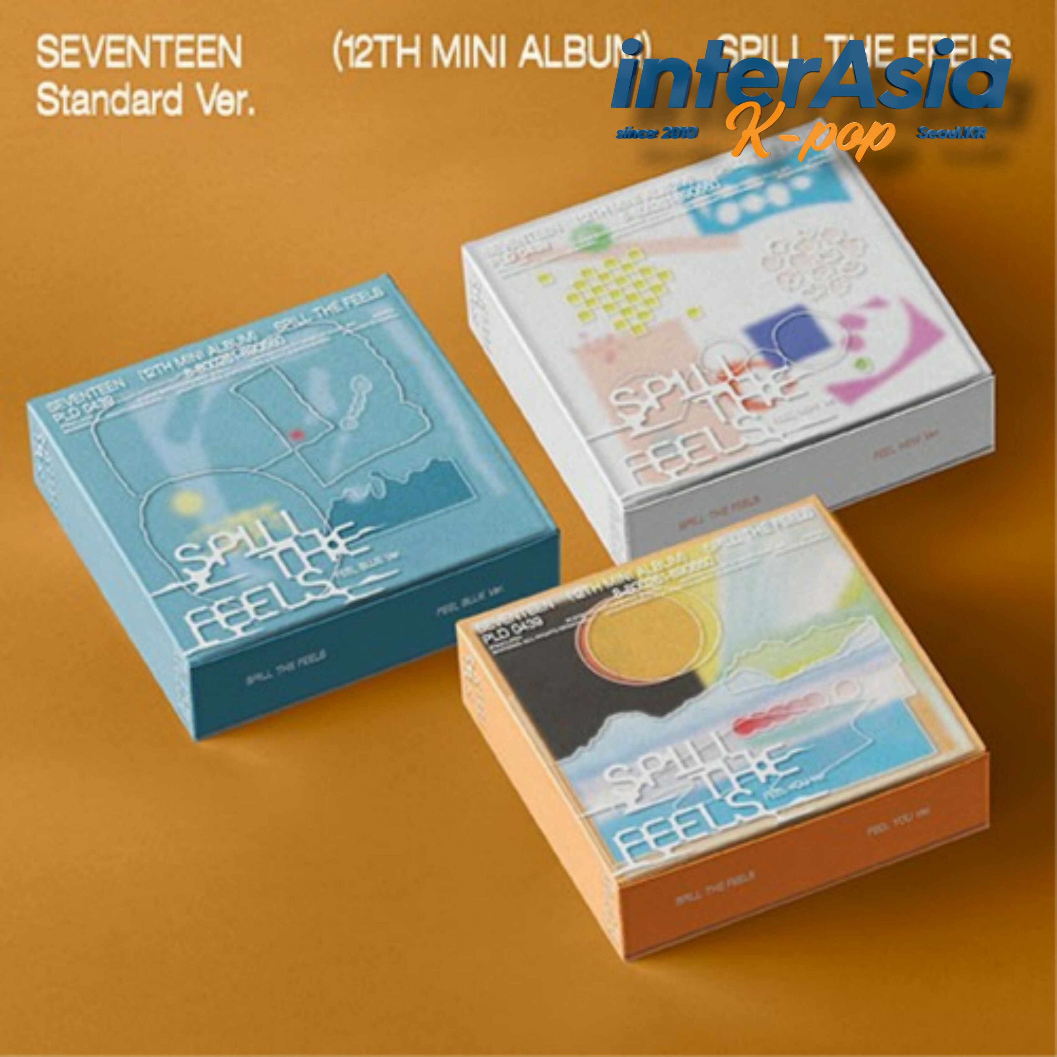 SEVENTEEN - 12th Mini Album SPILL THE FEELS (Standard Ver.) ֥ƥ ...