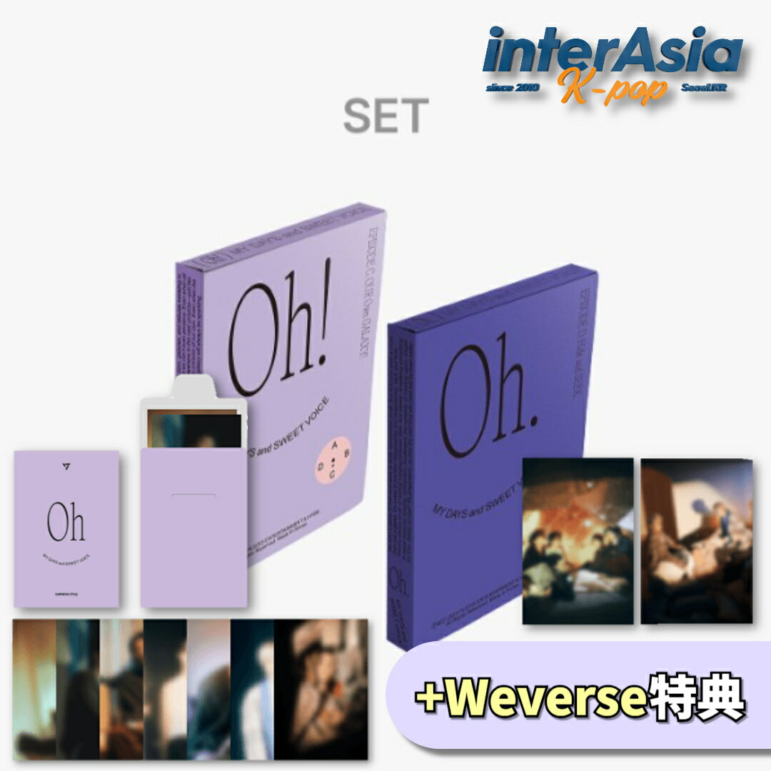 ★2種セット★Weverse特典★ SEVENTEEN - Episode : Oh, My Days and Sweet Voice UNIT PHOTOBO...