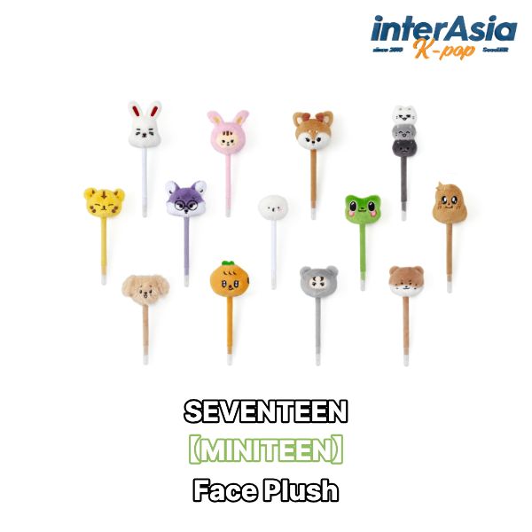 樂天商城 - ★13種選択★ SEVENTEEN - 【MINITEEN】 Face Plush セブンティーン セブチ 公式グッズ OFFICIAL MD ウィバース SVT Pledis Entertainment kpop 送料無料