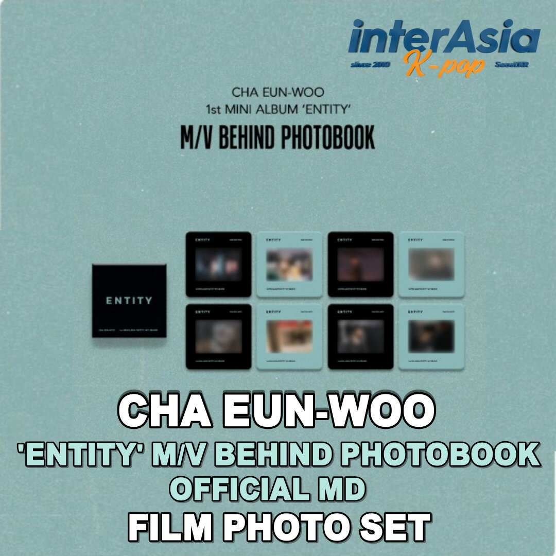 CHA EUN-WOO - 1st MINI ALBUM ENTITY M/V BEHIND PHOTOBOOK OFFICIAL MD FILM PHOTO SET アストロ チャウヌ フィルムフォトカード 公式グッズ fantagioエンターテインメント kpop 韓国盤 送料無料
