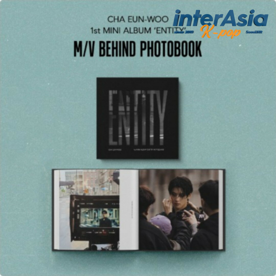 ★06月17日発売★ CHA EUN-WOO - 1st MINI ALBUM [ENTITY] M/V BEHIND PHOTOBOOK アストロ チャウヌ フォトブック 写真集 fantagioエンターテインメント kpop 韓国盤 送料無料