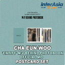 ★06月17日発売★ CHA EUN-WOO - 1st MINI ALBUM ENTITY M/V BEHIND PHOTOBOOK OFFICIAL MD POSTCARD SET アストロ チャウヌ ポストカード 公式グッズ fantagioエンターテインメント kpop 韓国盤 送料無料