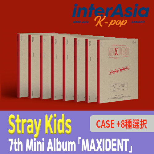 8 Stray Kids - 7th Mini Album MAXIDENT CASE ver. ȥ쥤å  jyp kpop ڹ ̵