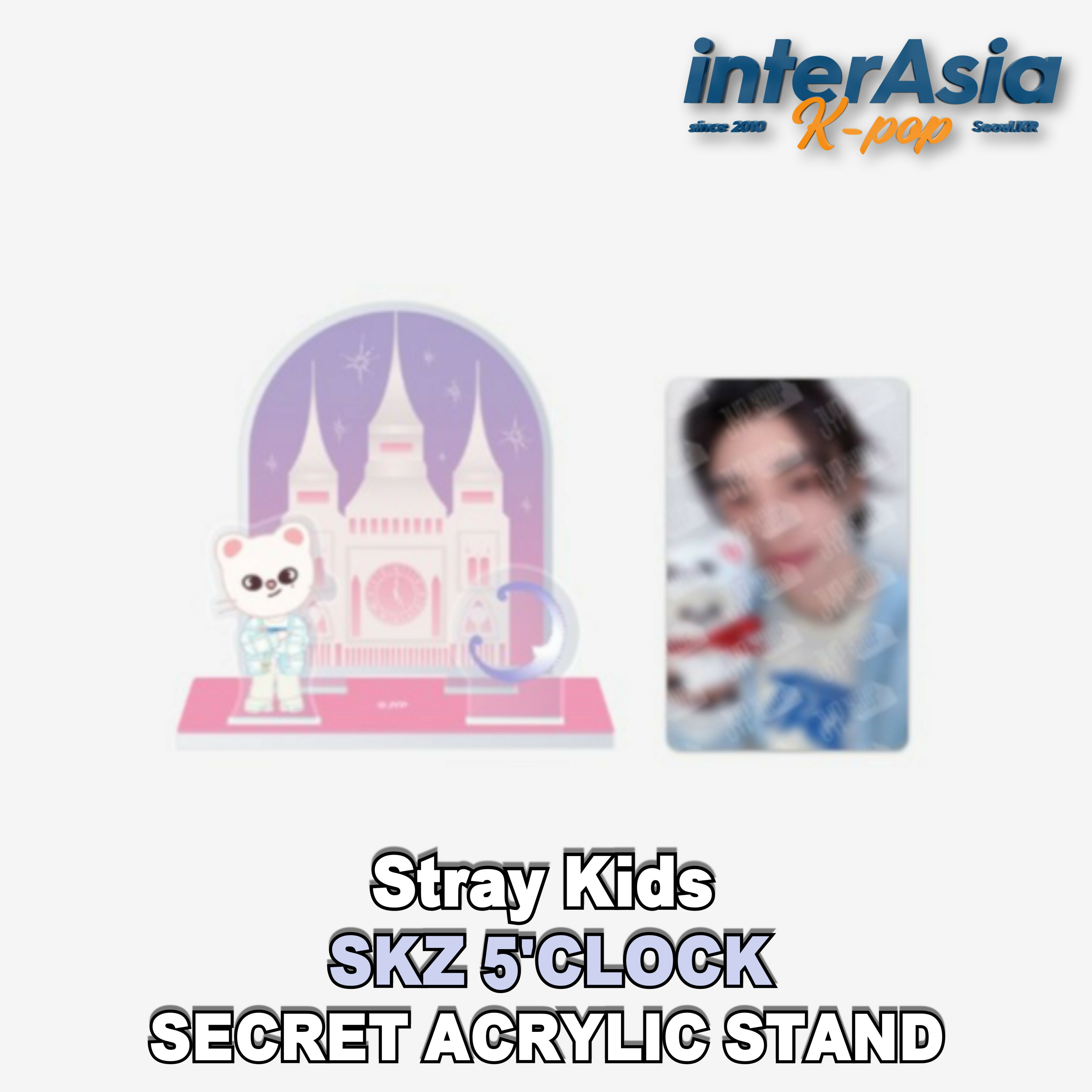 樂天商城 - Stray Kids - 5th Fanmeeting 「SKZ 5'CLOCK」 SECRET ACRYLIC STAND ストレイキッズ SKZ スキズ ファンミーティング STAY OFFICIAL MD 公式グッズ JYPエンターテインメント kpop 送料無料