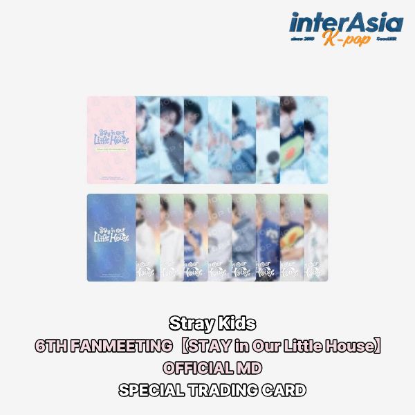 樂天商城 - ★07月08日発売★ Stray Kids - 【STAY in Our Little House】 SPECIAL TRADING CARD ストレイキッズ スキズ SKZ 6TH FANMEETING OFFICIAL MERCH FANS SHOP 公式グッズ STAY MD KPOP 無料配送