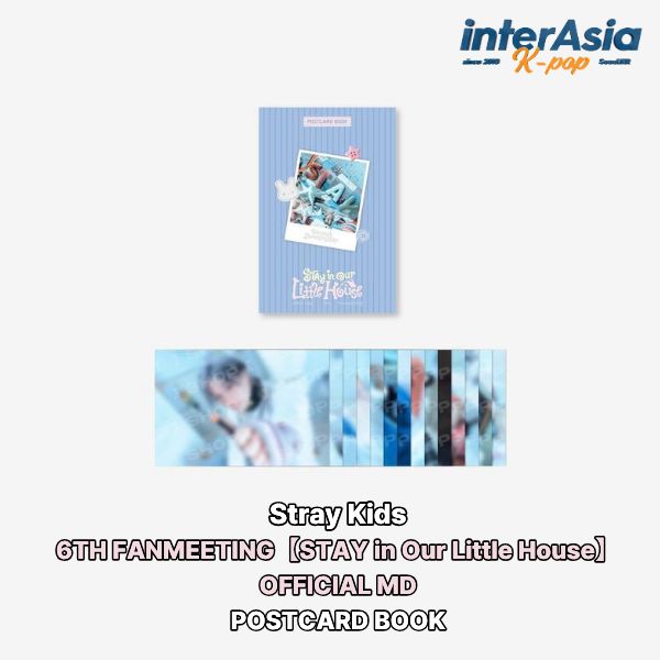 ★07月08日発売★ Stray Kids -  POSTCARD BOOK ストレイキッズ スキズ SKZ 6TH FANMEETING OFFICIAL MERCH FANS SHOP 公式グッズ STAY MD KPOP 無料配送