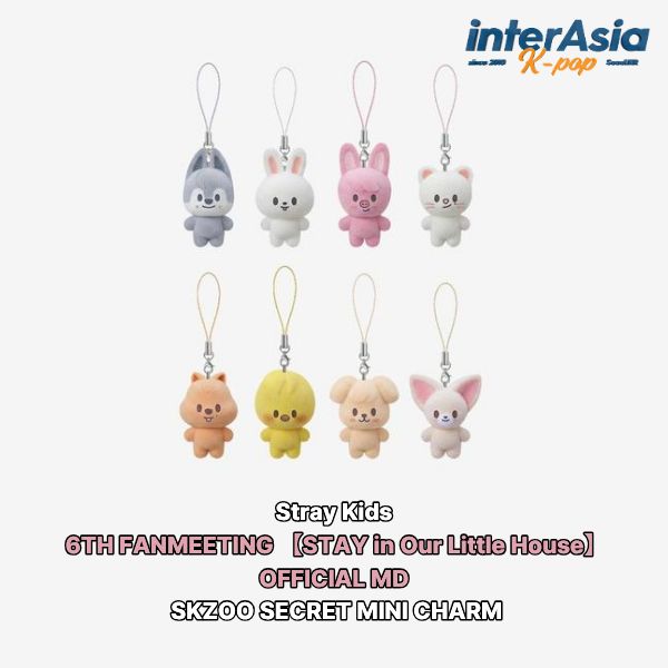 樂天商城 - ★07月08日発売★Stray Kids - 【STAY in Our Little House】 SKZOO SECRET MINI CHARM ストレイキッズ スキズ SKZ 6TH FANMEETING OFFICIAL MERCH FANS SHOP 公式グッズ STAY MD KPOP 無料配送