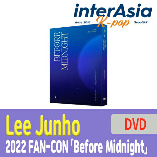 Lee Junho - 2022 FAN-CON uBefore Midnightv DVD Wm JUNHO 2PM gD[s[G JYPG^[eCg kpop ؍ 