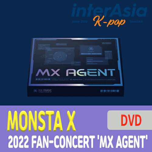 MONSTA X - 2022 MONSTA X 6TH OFFICIAL FANCLUB MONBEBE FAN-CONCERT 'MX AGENT' (DVD) X^GbNX STARSHIPG^[eCg kpop ؍ 