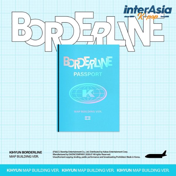 KIHYUN (MONSTA X) - EP  (MAP BUILDING VER.) キヒョン モンスタエックス モネク STARSHIPエンターテインメント kpop 韓国盤 送料無料