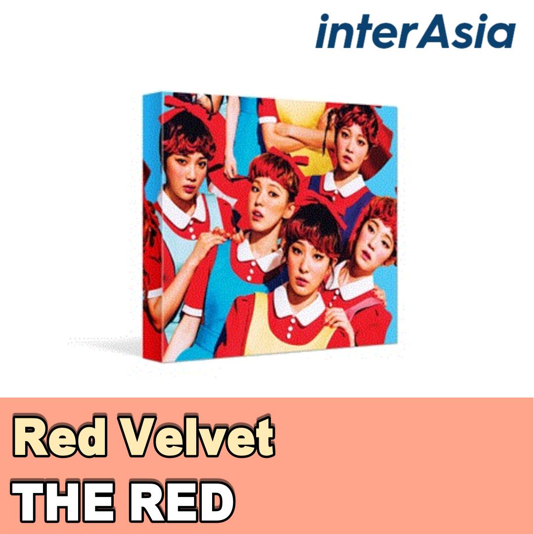 RED VELVET - 「THE RED」 1ST ALBUM レッドベルベット 正規1集 アルバム スルギ アイリーン ウェンディ ジョイ エーリー SM kpop 韓国盤 送料無料