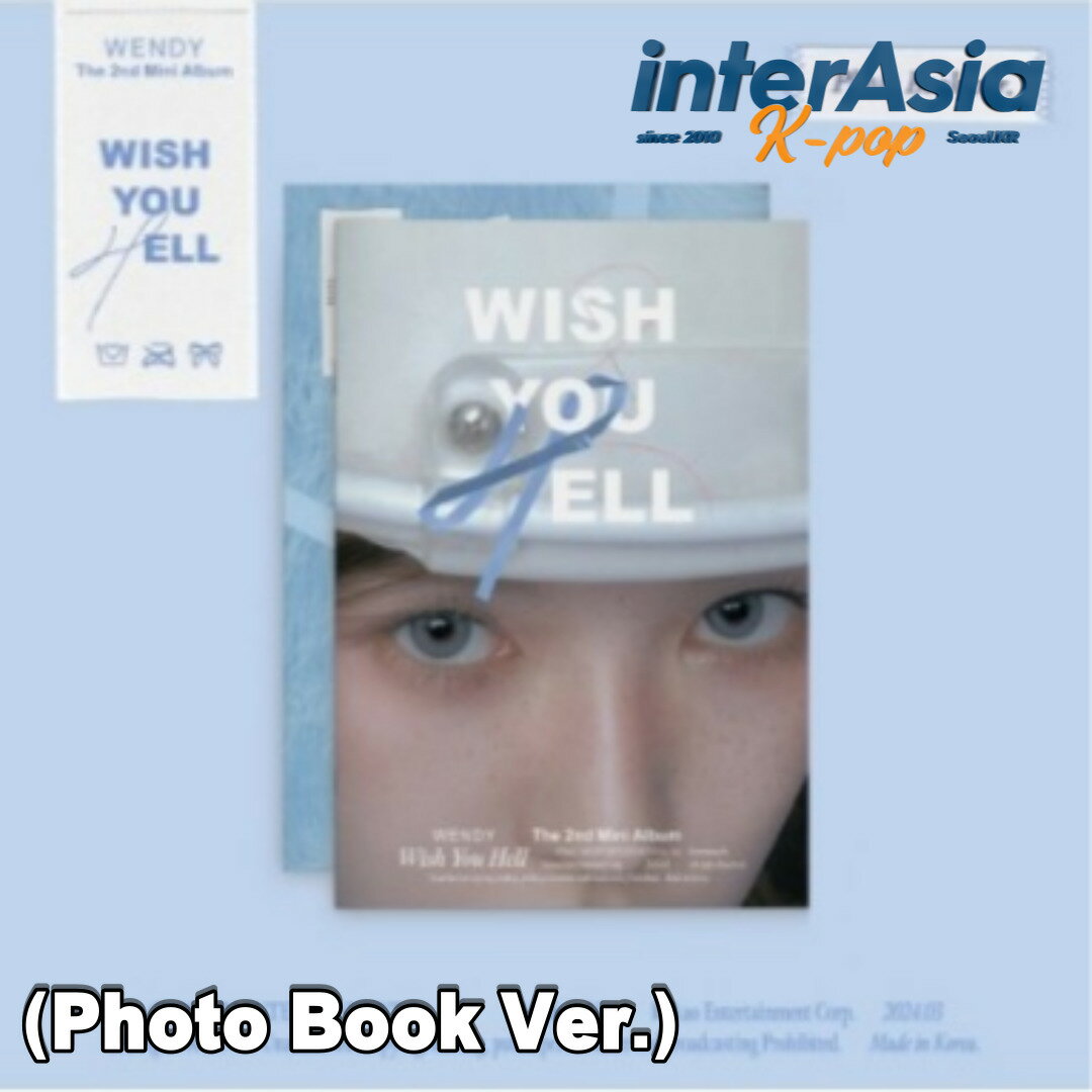 楽天InterAsiaWENDY - The 2nd Mini Album [Wish You Hell] （Photo Book Ver.） レッドベルベット ウェンディ SMエンターテインメント kpop 韓国盤 送料無料