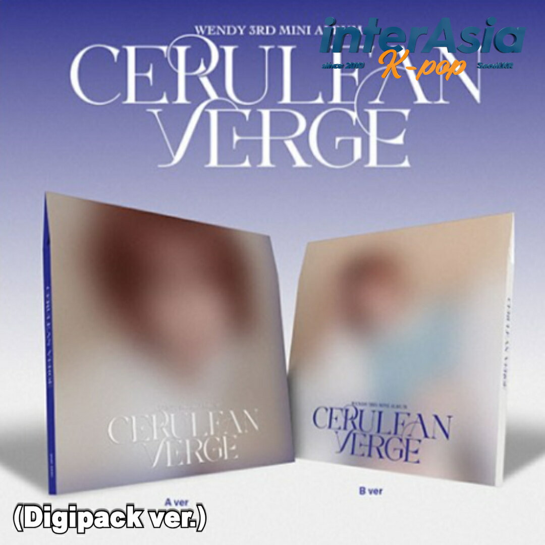 WENDY (RED VELVET) - 3RD MINI ALBUM 「CERULEAN VERGE」 Digipack Ver. レッドベルベット RV ウェンディ ソン・スンワン SMエンターテインメント kpop 韓国盤 送料無料