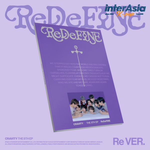 樂天商城 - ★04月30日発売★ CRAVITY - THE 8TH EP [ReDeFINE] (Re VER.) クレビティ セリム アレン ジョンモ ウビン ウォンジン ミニ ヒョンジュン テヨン ソンミン LUVITY ラビティ STARSHIPエンターテインメント kpop 韓国盤 送料無料