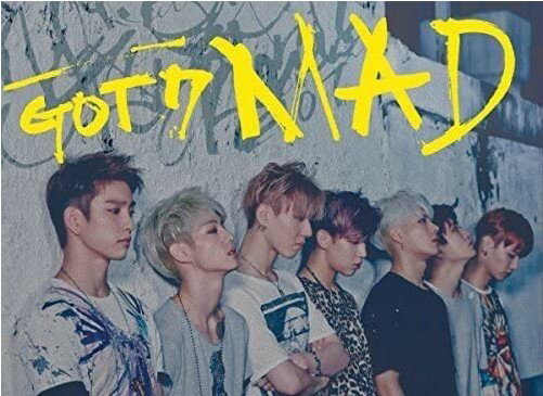 GOT7(ガッセブン) - MAD ミニアルバム HORIZONTAL ver. 韓国盤 送料無料 2種類で発売されたガッセブンのミニアルバムMAD！ GOT7(ガッセブン) - MAD (HORIZONTAL ver. ) 2