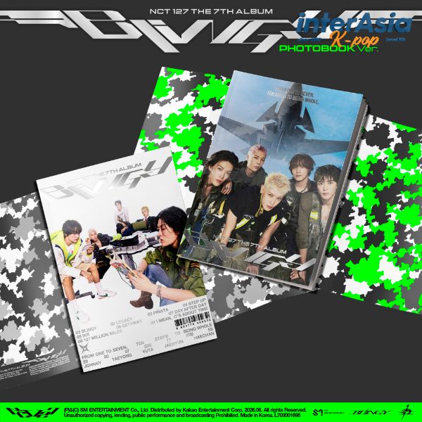 NCT 127 - 7th Full Album [BLINGY] (Photobook Ver.) エヌシーティー イリチル シズニ SMエンターテインメント kpop 韓国盤 送料無料