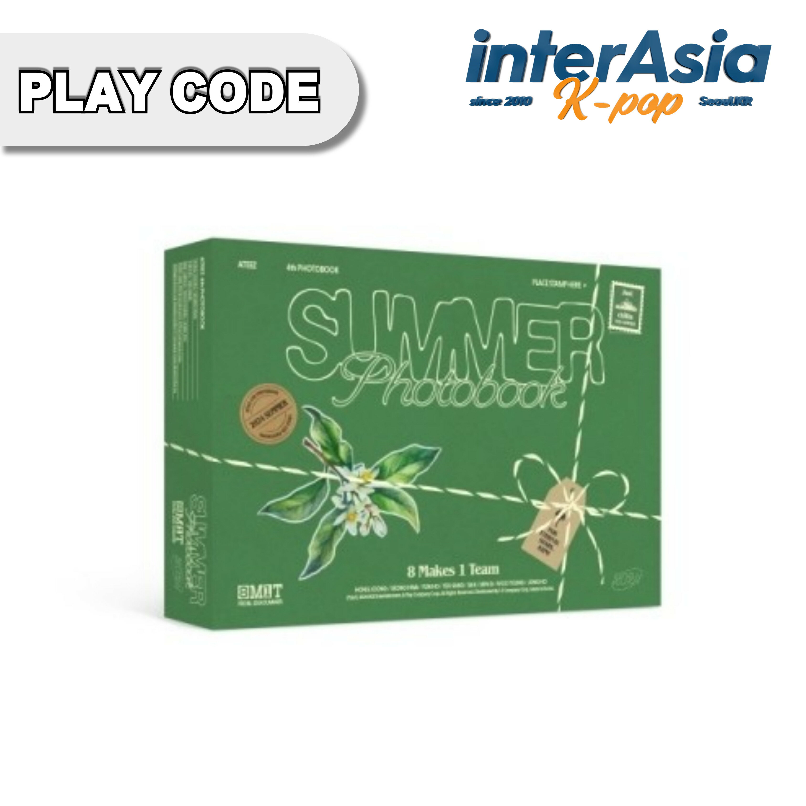 ATEEZ - 2024 SUMMER PHOTOBOOK (PLAY CODE) ƥ ̿ եȥ֥å å KQ...