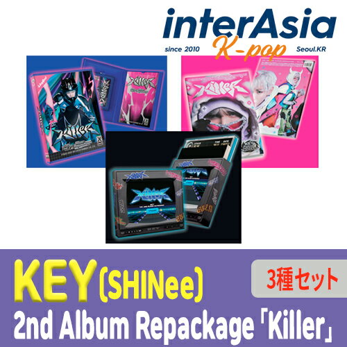 ★3種セット★ KEY - 2nd Album Repackage 「Killer」 2集リパッケージ シャイニー キー SHINee kpop 韓国版 韓国直送 送料無料