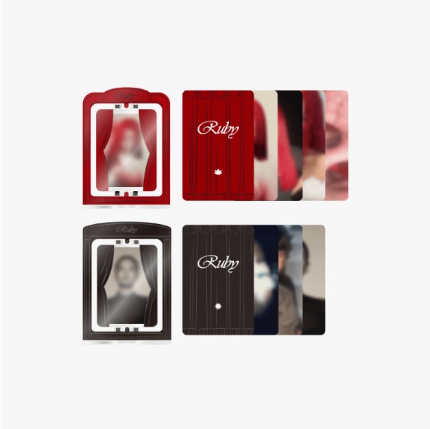 JENNIE - 【Ruby】 Turn-around Acrylic Stand + Photocard SET ジェニ ブラックピ...