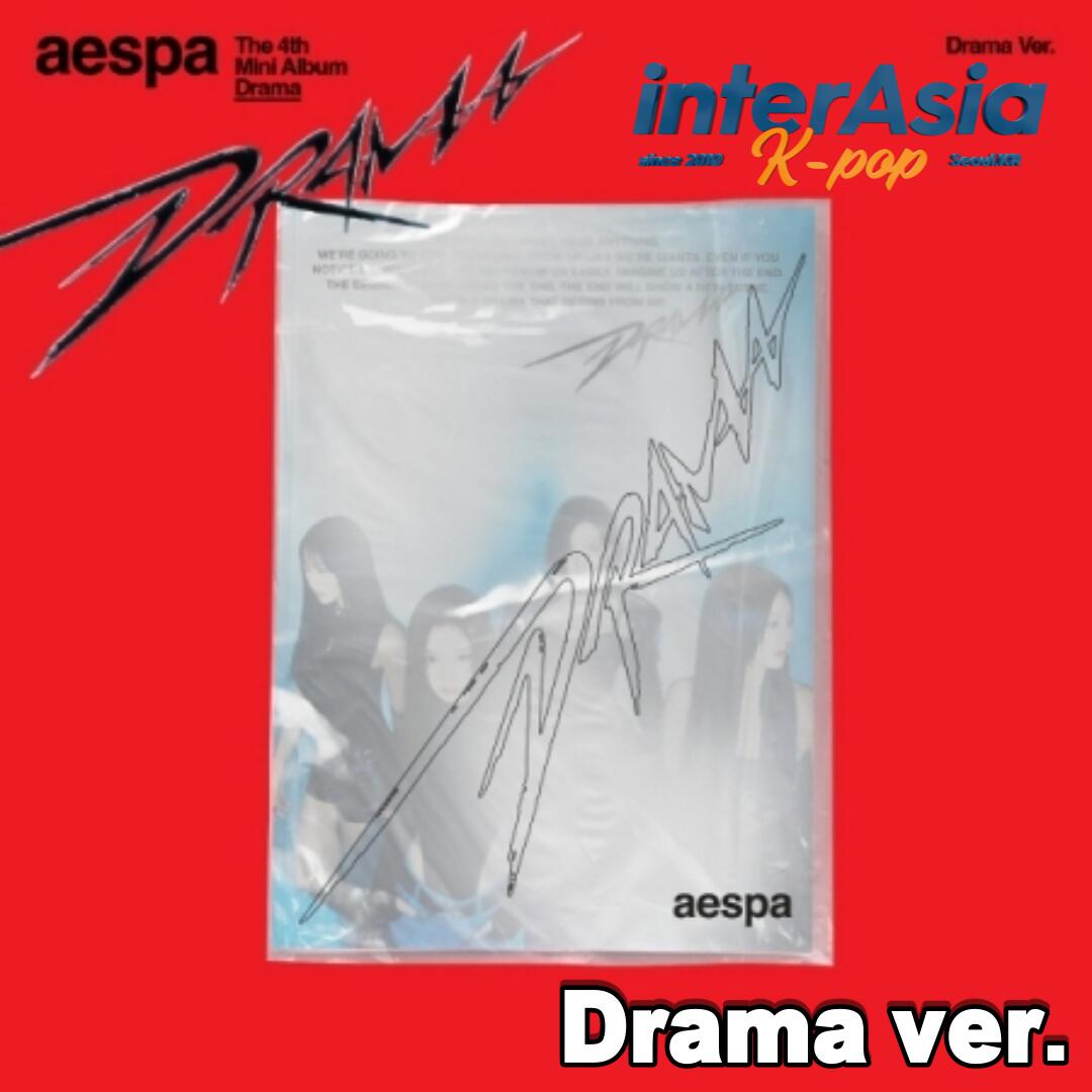 aespa - 4th Mini 「Drama」 (Drama Ver.) エスパ カリナ ジゼル ウィンター ニンニン SMエンターテインメント kpop 韓国直送