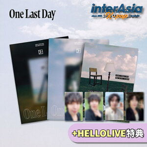 ★HELLOLIVE特典★ JUNG YONGHWA - 3rd Mini Album 「One Last Day」 (PHOTO BOOK Ver.) シーエヌブルー ジョン・ヨンファ FNCエンターテインメント KPOP 無料配送