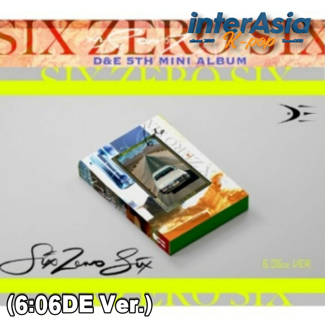 SUPER JUNIOR D&E - 5th Mini Album 606 (6:06DE Ver.) D&E ver. ѡ˥ ɥ ˥祯 kpop ڹ ̵