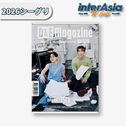 ★12月16日発売★ SUPER JUNIOR D&E 2026 SEASON’S GREETINGS [D&E Magazine Vol.1216] スーパージュニアディーアンドイー ドンヘ ウニョク SJ ODEエンターテインメント シーグリ シーズングリーティング カレンダー 公式グッズ kpop 韓国盤 韓国直送 送料無料