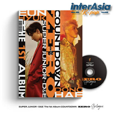 SUPER JUNIOR D&E - 正規1集 「COUNTDOWN」ZERO ver. Epilogue スーパージュニア ドンヘ ウニョク kpop 韓国盤 送料無料